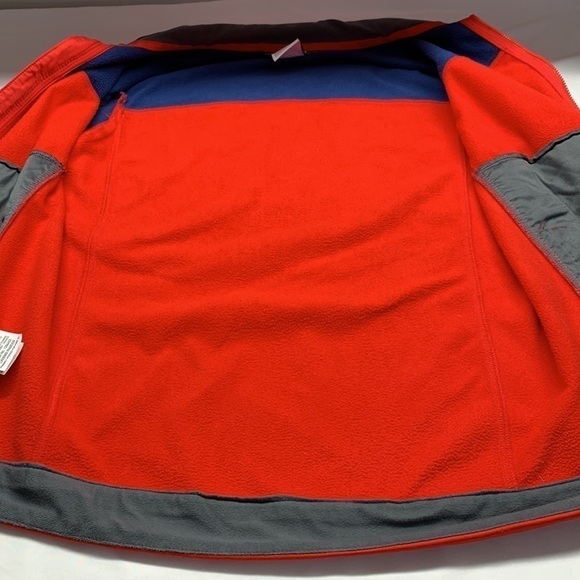 Salomon Soft Shell Advanced Skin Jacket Full Front Zipper Red/Blue Size Small - Picture 3 of 12